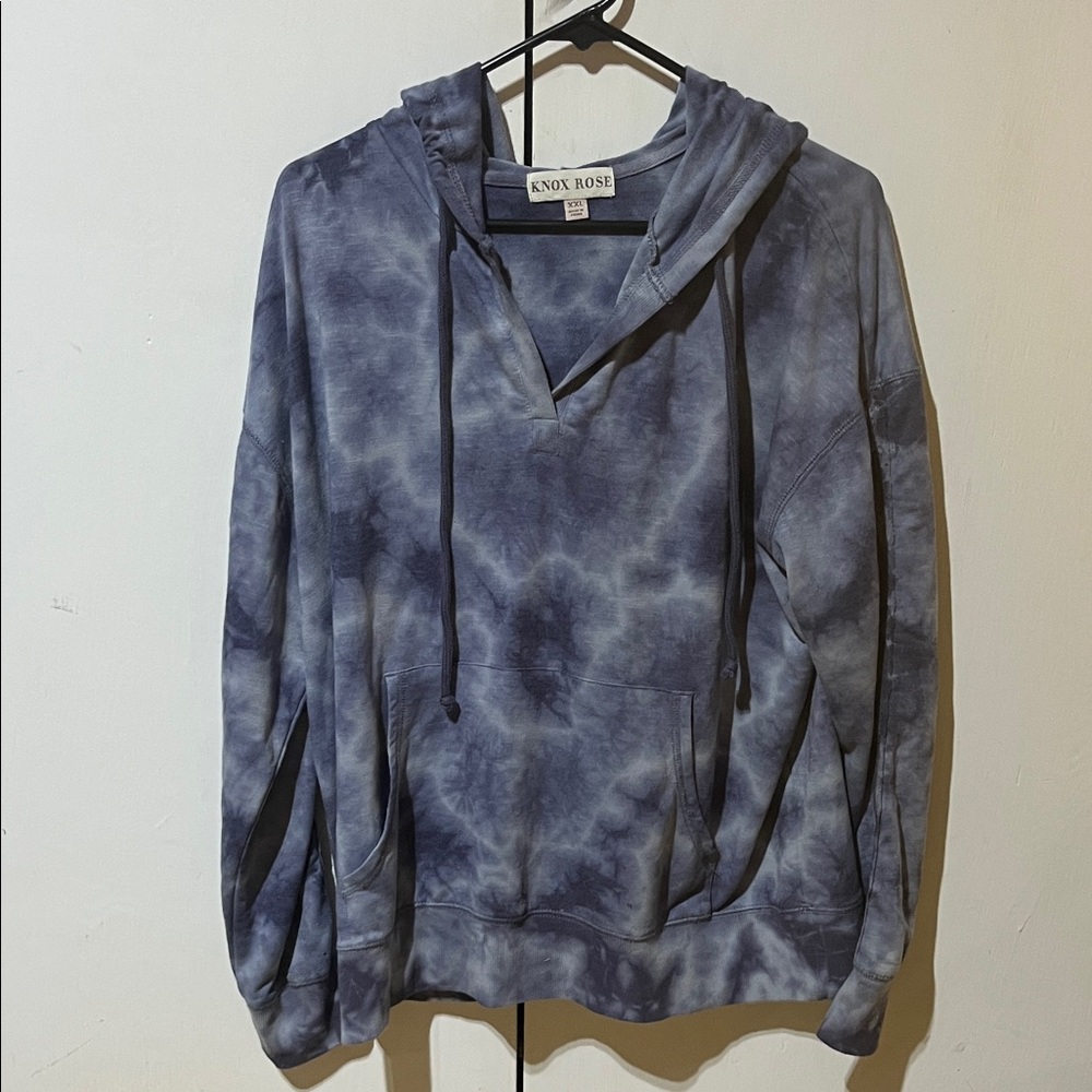 Knox Rose Indigo Tie-Dye Women's  Pullover